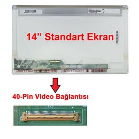 Toshiba Satellite C600-1001U 14 LED 14 Uyumlu LCD Ekran Panel