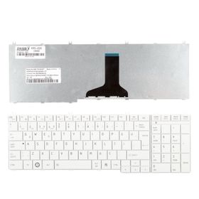 Toshiba Satellite C650-1KH C650-1KJ Beyaz Uyumlu Notebook Klavye