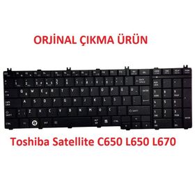 Toshiba Satellite C650 Siyah Klavye