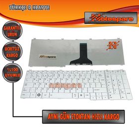 Toshiba Satellite C655D-S5087 C655D-S5134 Beyaz Uyumlu Notebook Klavye