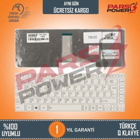 Toshiba Satellite C800 C800D C805 C805D Beyaz Uyumlu Notebook Klavye