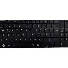 Toshiba Satellite C850D Işıklı Siyah Notebook Klavye