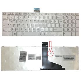 Toshiba Satellite C855-1VV Beyaz Klavye