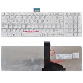 Toshiba Satellite C855-21D Beyaz Klavye