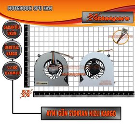Toshiba Satellite C855-2CE L850D-B1R 4 Pin Uyumlu Notebook Fan