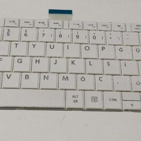 Toshiba Satellite C855 Beyaz Klavye