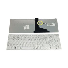 Toshiba Satellite C855D-S5202 Beyaz Notebook Klavye