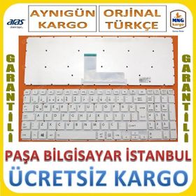 Toshiba Satellite L50-B-1MQ Beyaz Klavye
