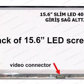 Toshiba Satellite L50-B-27J 15.6 Slim LED Uyumlu LCD Ekran Panel