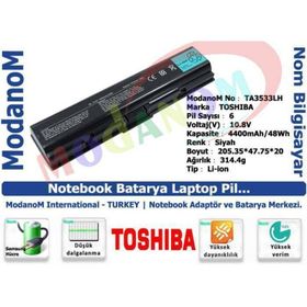 Toshiba Satellite L500-12W L500-12N L500-1UG Laptop Uyumlu Batarya