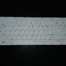 Toshiba Satellite L55D Beyaz Klavye