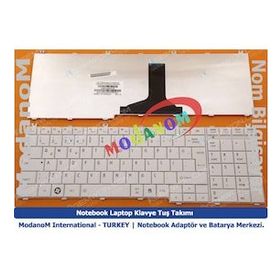 Toshiba Satellite L670-1GX Beyaz Klavye