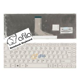Toshiba Satellite L800 L805 L830 L835 Beyaz Uyumlu Laptop Klavye