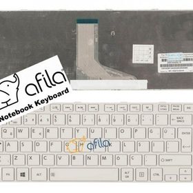 Toshiba Satellite L840 L840D L845 L845D Beyaz Uyumlu Notebook Klavye