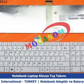 Toshiba Satellite L850-19E Beyaz Klavye