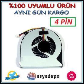 Toshiba Satellite L850-1TZ 4 Pin Uyumlu Notebook Fan