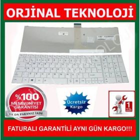 Toshiba Satellite L855-14Q Beyaz Notebook Klavye
