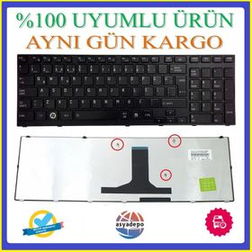 Toshiba Satellite P755-10G Siyah Klavye