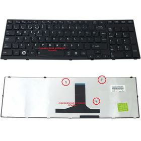 Toshiba Satellite P755 P755D Siyah Klavye