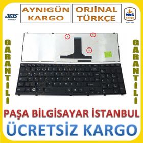 Toshiba Satellite P770 P770D Siyah Klavye