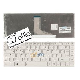 Toshiba Satellite P840 P840D P845 P845D Beyaz Uyumlu Laptop Klavye