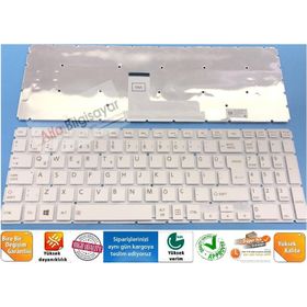 Toshiba Satellite S50-B-134 Beyaz Klavye