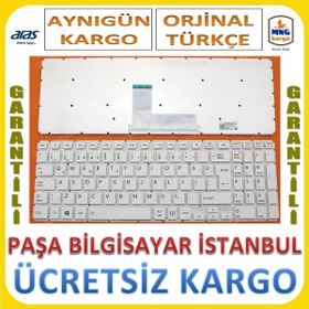 Toshiba Satellite S50-B-141 Beyaz Klavye