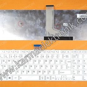 Toshiba Satellite S50 Beyaz Klavye