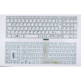Toshiba Satellite S70D Beyaz Klavye