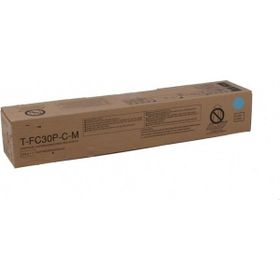 Toshiba T-FC30P-C Muadil Mavi Toner