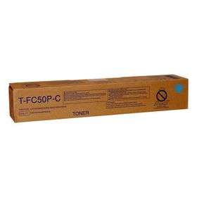 Toshiba T-FC50PC Muadil Mavi Toner