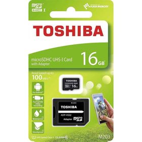 Toshiba THN-M203K0160EA 16GB 85 MBs Micro SDHC Hafıza Kartı