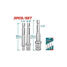 Total TAC273651 Soket Adaptörü Takımı