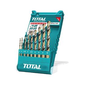 Total TACSD0095 9 Adet HSS Twist Matkap Bits Seti