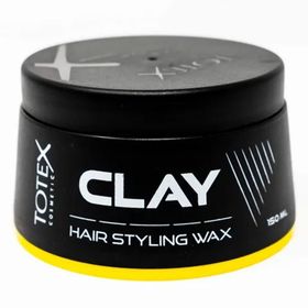 Totex Clay Yüksek Tutuş Doğal ve Mat Görünüm 150 ml Saç Şekillendirici Wax