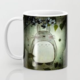 Totoro İn The Rain Kupa Bardak