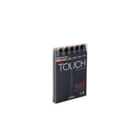 Touch 6'lı Set Fluorescent Colors Twin Marker Kalem