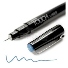 Touch Liner 0,1 mm Blue Renkli Çizim Kalemi
