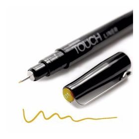 Touch Liner 0,1 mm Yellow Renkli Çizim Kalemi