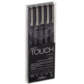 Touch Liner SH4100005 5li Siyah Teknik Çizim Kalemi