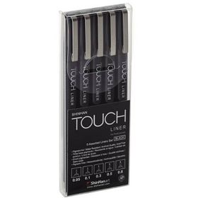 Touch Liner SH4100005 5li Siyah Teknik Çizim Kalemi