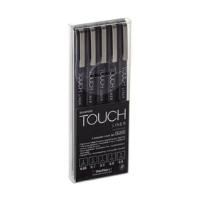 Touch Liner SH4100005 5li Siyah Teknik Çizim Kalemi