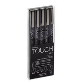 Touch Liner SH4100005 5li Siyah Teknik Çizim Kalemi
