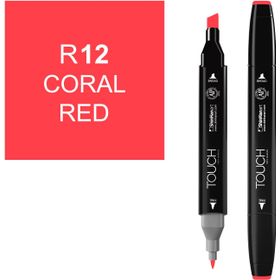 Touch R12 Coral Red Twin Marker