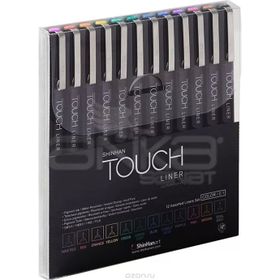 Touch SH4301205 12'li Set Renkli Liner Teknik Çizim Kalemi