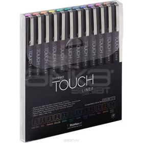 Touch SH4301205 12'li Set Renkli Liner Teknik Çizim Kalemi