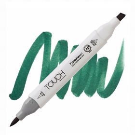 Touch Twin Brush Marker BG51 Dark Green Teknik Çizim Kalemi