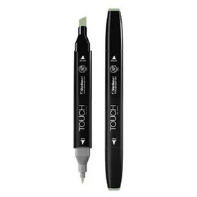 Touch Twin Brush Marker GY233 Grayish Olive Green Teknik Çizim Kalemi