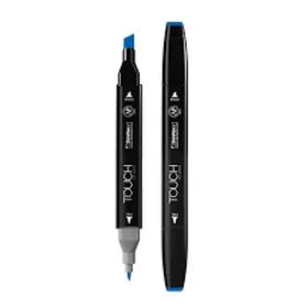 Touch Twin Brush Marker PB70 Royal Blue Teknik Çizim Kalemi