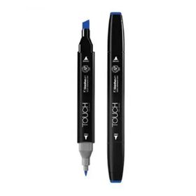 Touch Twin Brush Marker PB72 Napoleon Blue Teknik Çizim Kalemi